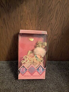 Vintage 1987 Pink Jubilee Barbie Wal-Mart 25th Anniversary Edition (Model #4589)
